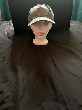 Gray Dragonfly Logo Baseball Cap